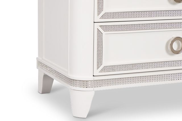 Milan White Youth Drawer Chest