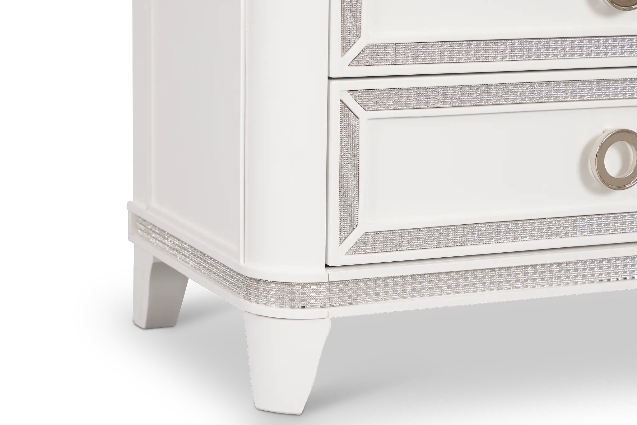 Milan White Youth Drawer Chest Milan White Youth Drawer Chest