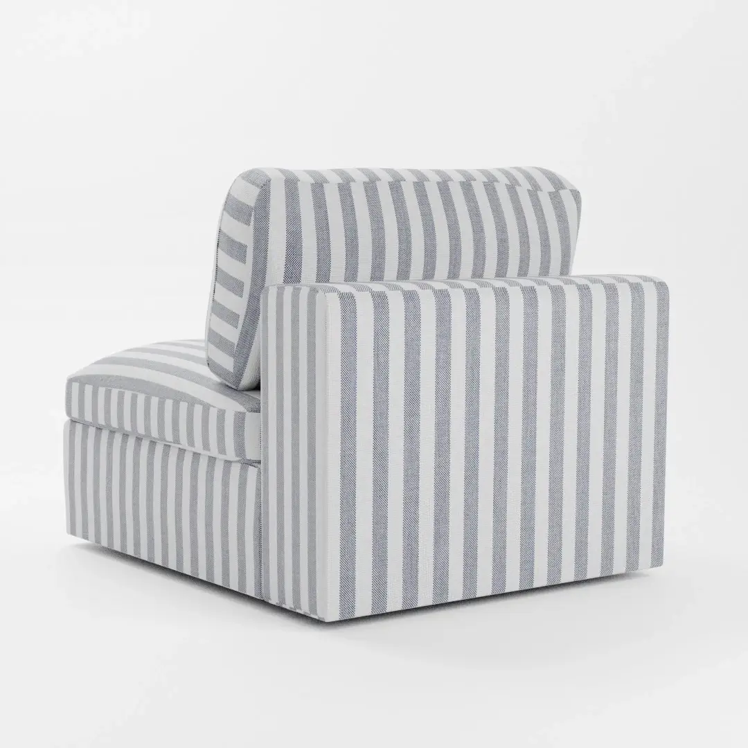 Destin Sea Lane Dark Blue Fabric Swivel Chair Destin Sea Lane Dark Blue Fabric Swivel Chair