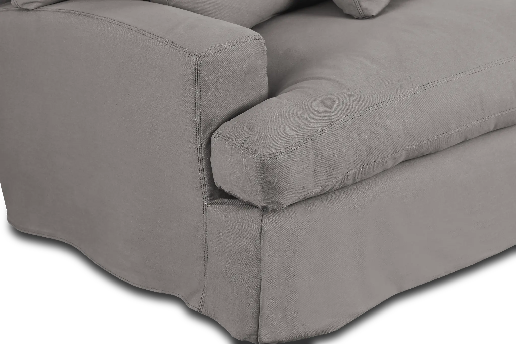 Delilah Gray Fabric Sofa Delilah Gray Fabric Sofa