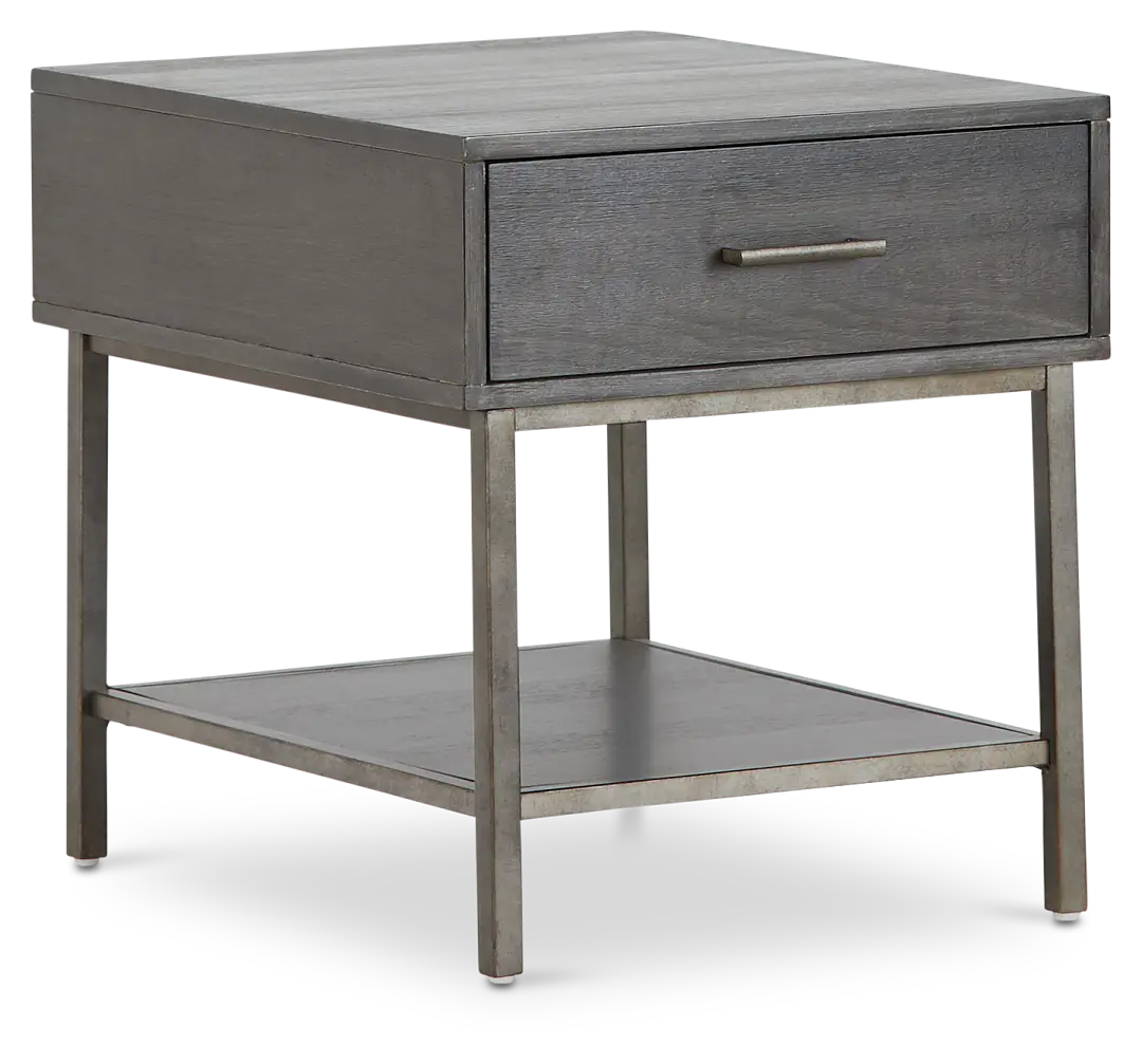 Fulton Dark Tone Wood Rectangular End Table Fulton Dark Tone Wood Rectangular End Table