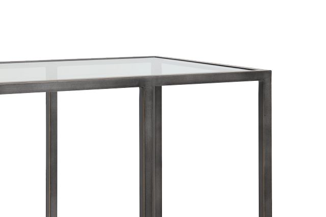 Harlow Glass Console Table