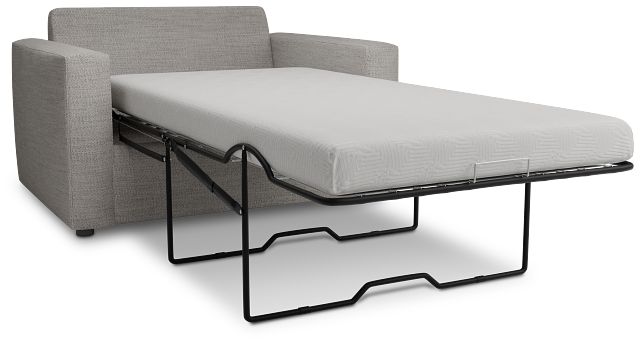 Siesta Maguire Pewter Fabric Memory Foam Sleeper