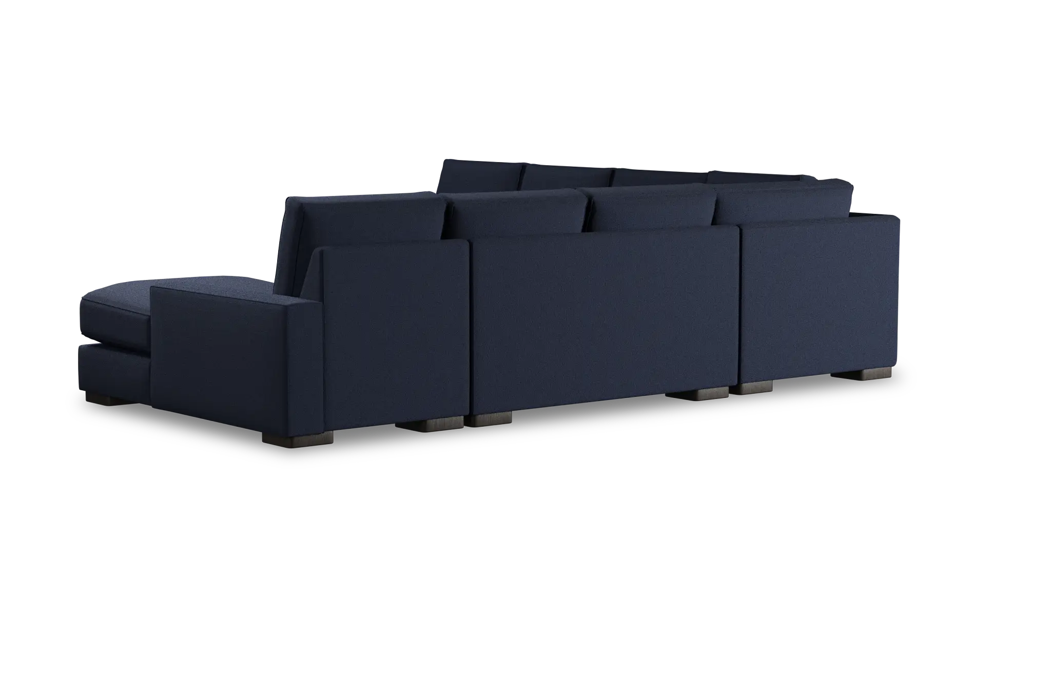 Edgewater Peyton Dark Blue Large Right Chaise Sectional Edgewater Peyton Dark Blue Large Right Chaise Sectional