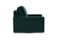 Edgewater Joya Teal Swivel Chair