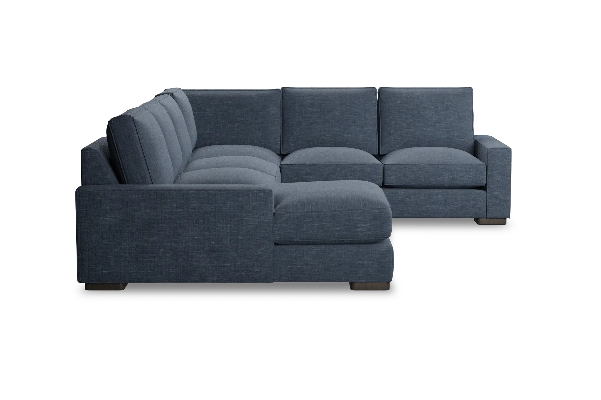 Edgewater Elevation Dark Blue Medium Left Chaise Sectional Edgewater Elevation Dark Blue Medium Left Chaise Sectional