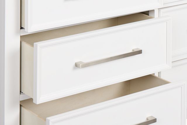 Seabrook Small White Drawer Dresser