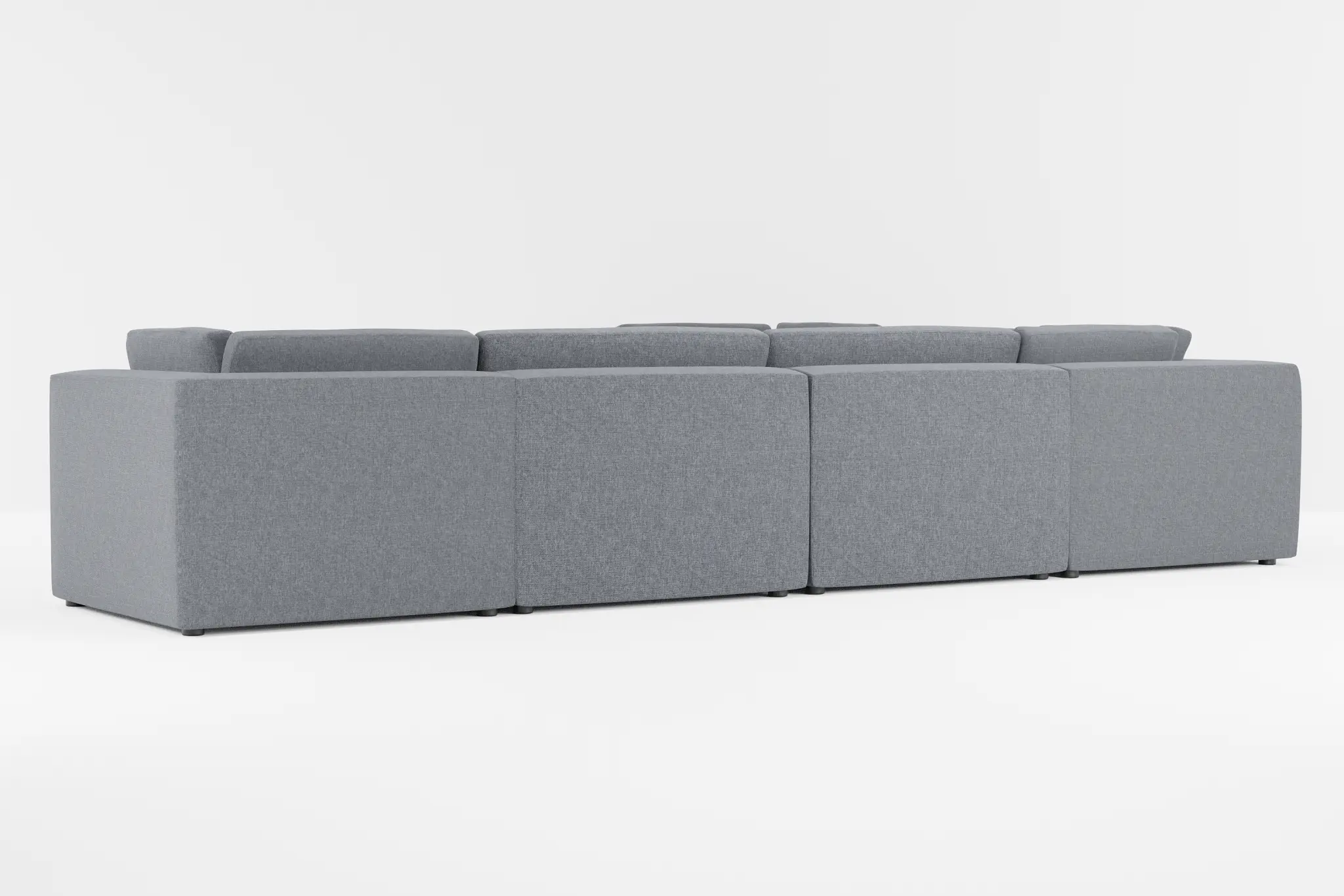 Destin Elevation Gray Fabric 6-piece Modular Sectional Destin Elevation Gray Fabric 6-piece Modular Sectional