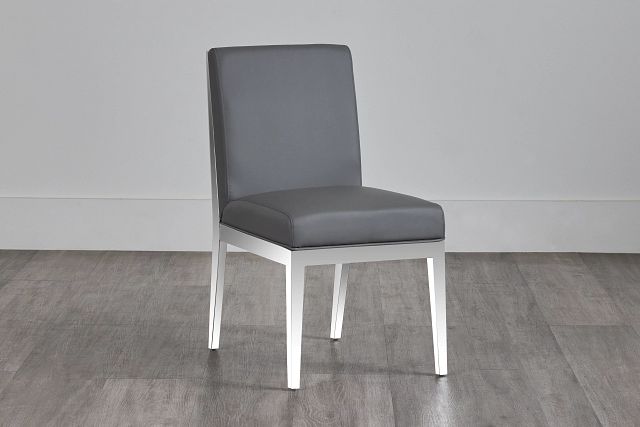 Neo Gray Upholstered Side Chair (3)