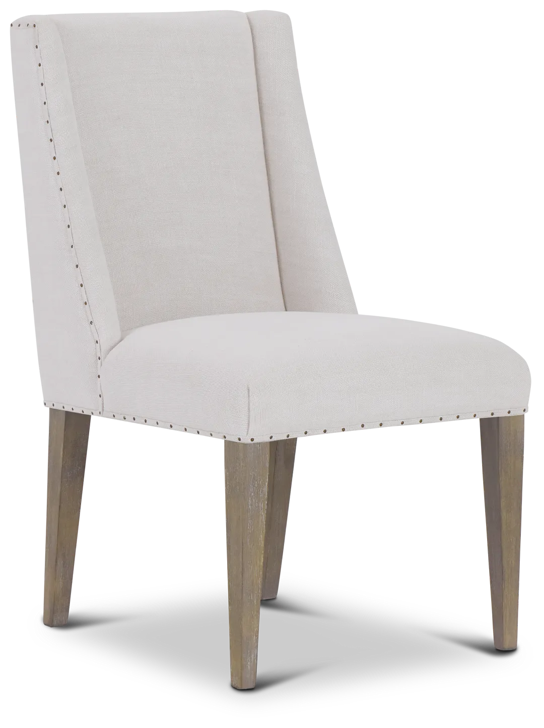 Berlin White Upholstered Arm Chair