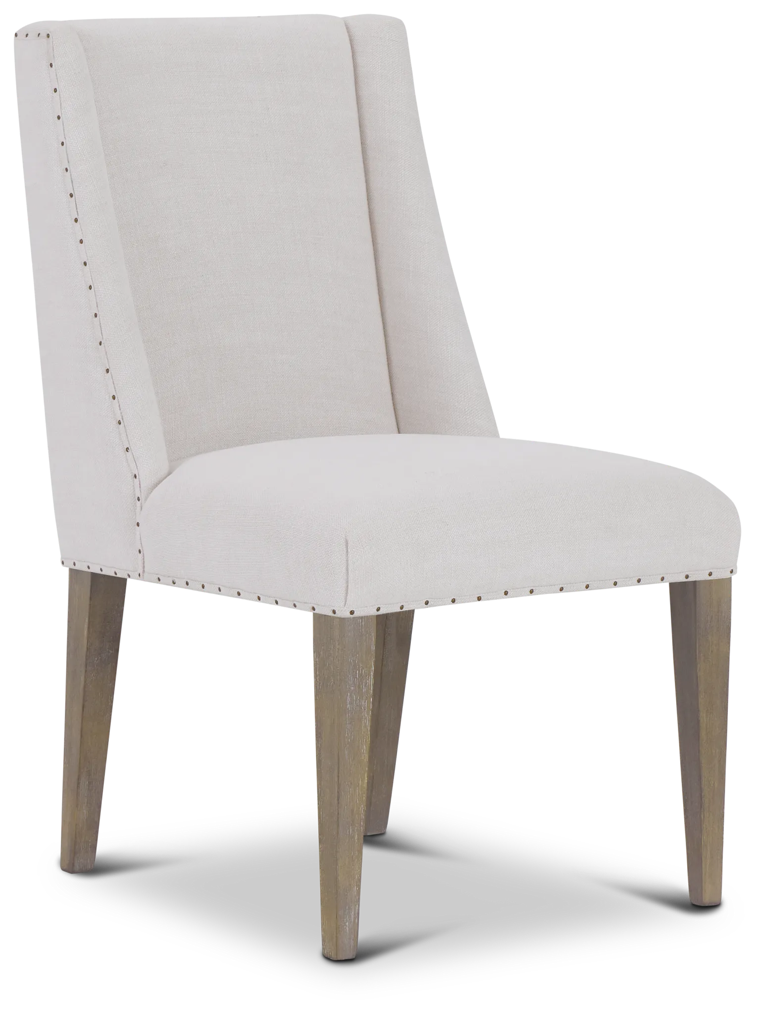 Berlin White Upholstered Arm Chair