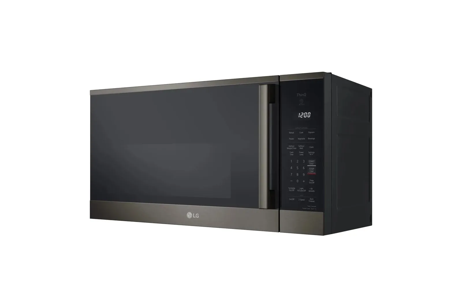 Lg 1825 Series Black Over-the-range Microwave