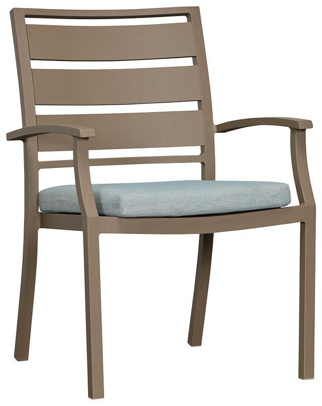 Raleigh Teal Aluminum Arm Chair (0)
