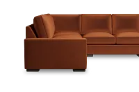 Edgewater Joya Orange Medium Right Chaise Sectional
