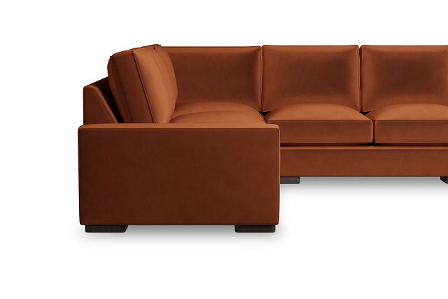 Edgewater Joya Orange Medium Right Chaise Sectional