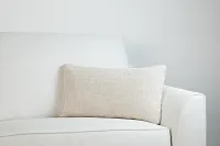 Sutt Taupe Lumbar Accent Pillow