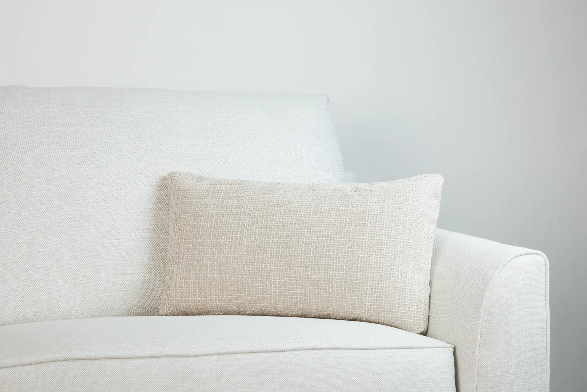 Sutt Taupe Lumbar Accent Pillow
