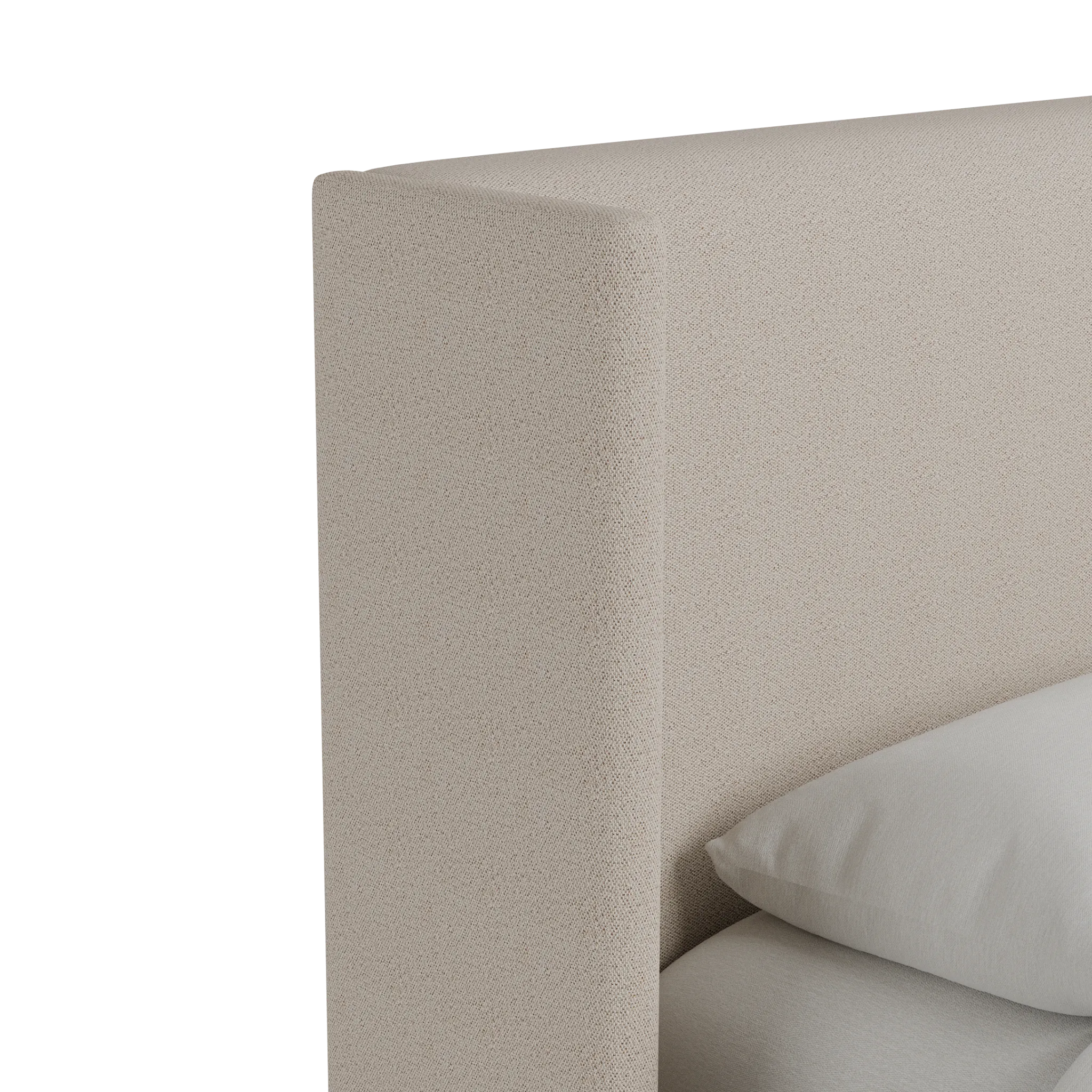 Captiva Gellar Brown 48" Upholstered Shelter Bed