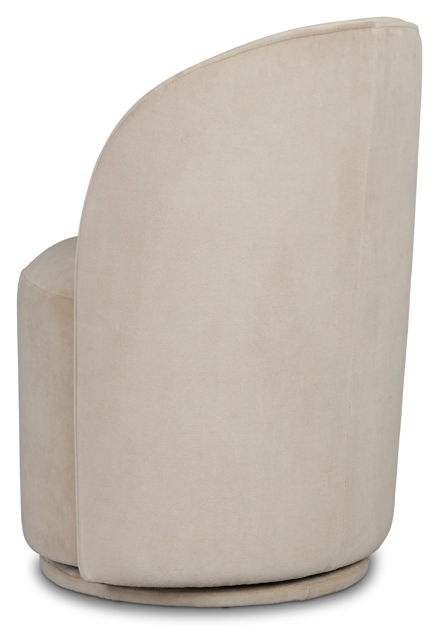 Claude Light Beige Velvet Upholstered Side Chair