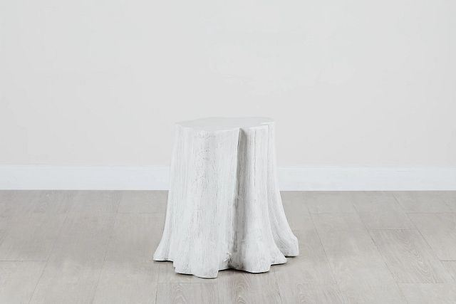 Ocean Drive White Wood End Table (0)