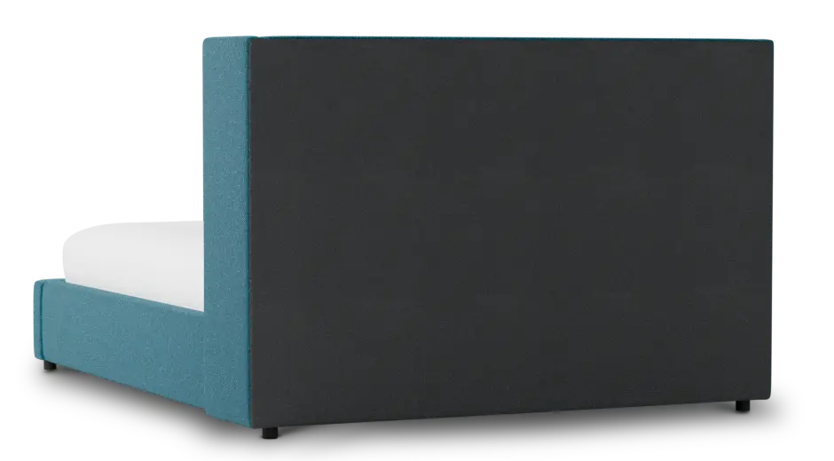 Captiva Elite Teal 48" Upholstered Shelter Bed Captiva Elite Teal 48" Upholstered Shelter Bed