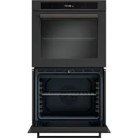 Bertazzoni Professional Series Black 30" Double Convection Oven