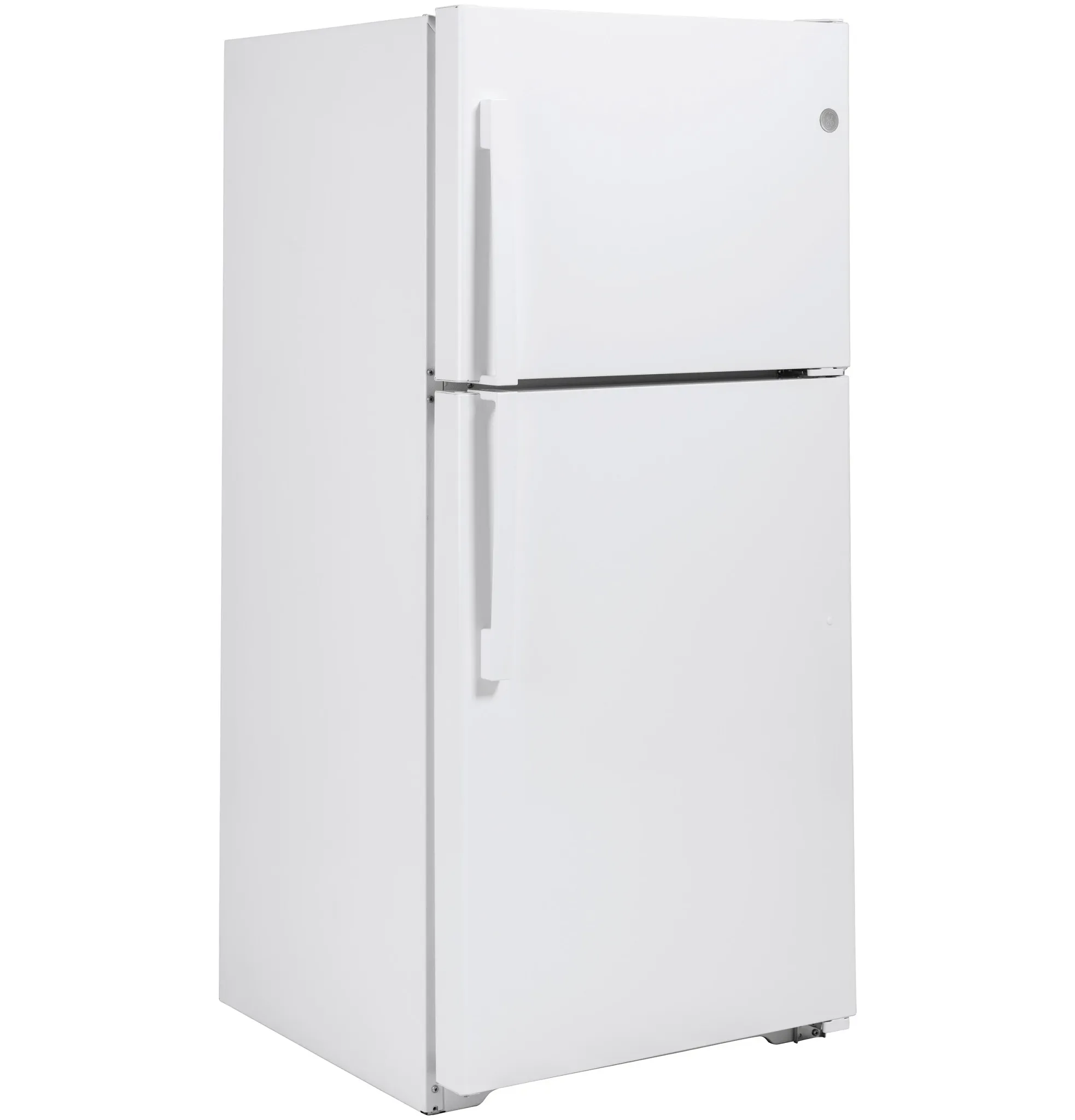 Ge 19 Series White Top Freezer Refrigerator