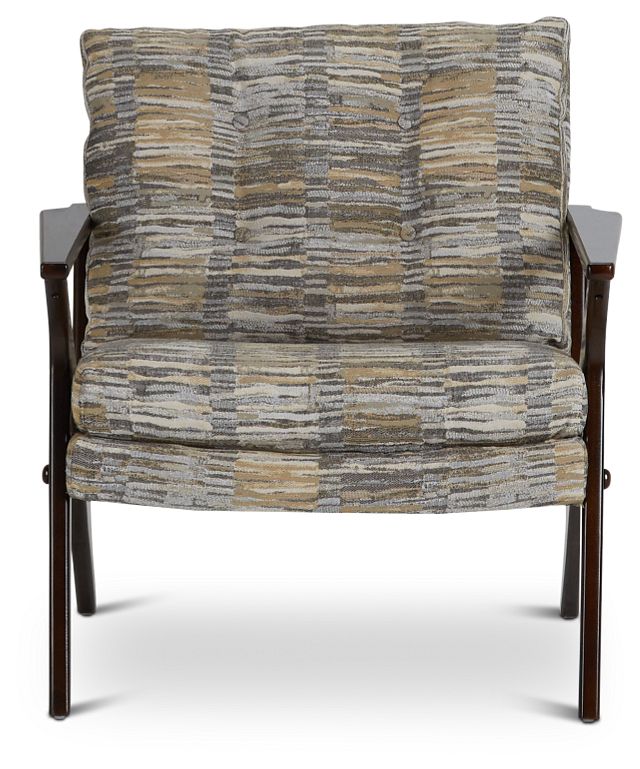 Archer Multicolored Fabric Accent Chair (3)