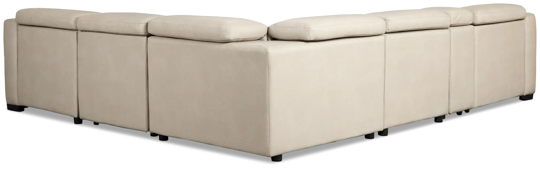 Melody Light Gray Storage Small Dual Power Right Chaise Sectional Melody Light Gray Storage Small Dual Power Right Chaise Sectional