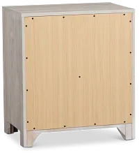 Delray White Nightstand