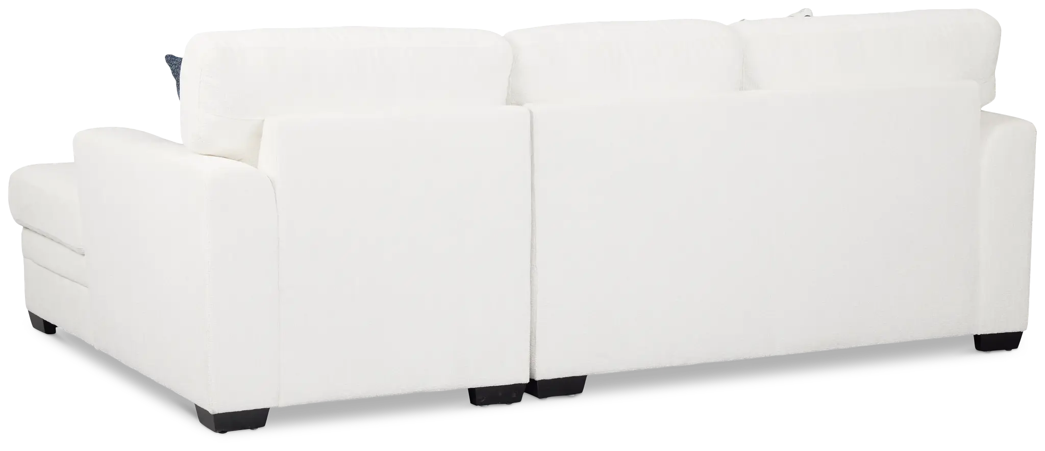 Everly White Fabric Right Chaise Storage Sectional Everly White Fabric Right Chaise Storage Sectional