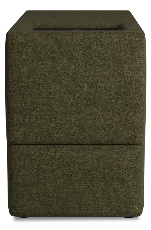 Citymod Green Fabric Itable Media Console With Storage Drawer Citymod Green Fabric Itable Media Console With Storage Drawer