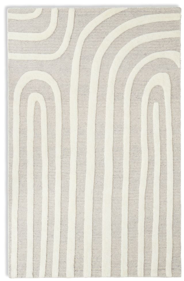 Laniso Gray 8x10 Area Rug