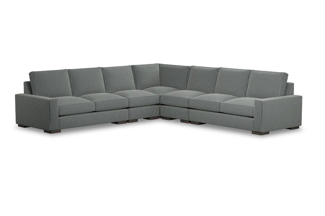 Edgewater Lucy Navy Large Two-arm Sectional