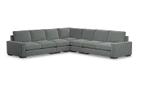 Edgewater Lucy Navy Large Two-arm Sectional
