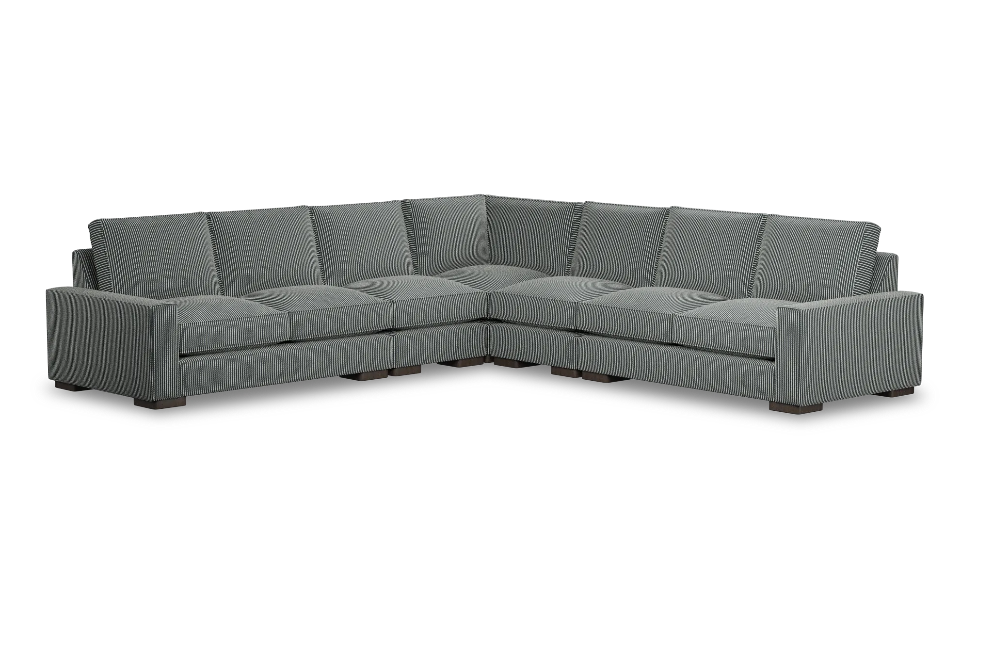 Edgewater Lucy Navy Large Two-arm Sectional