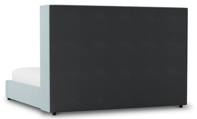 Captiva Elite Light Blue 60" Upholstered Shelter Bed