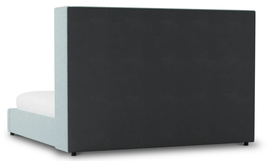 Captiva Elite Light Blue 60" Upholstered Shelter Bed