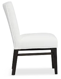 Jackson White Upholstered Side Chair