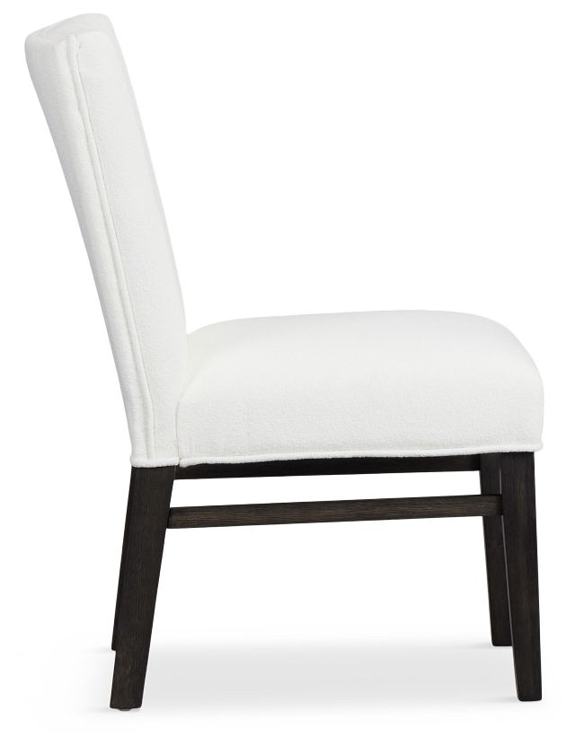 Jackson White Upholstered Side Chair