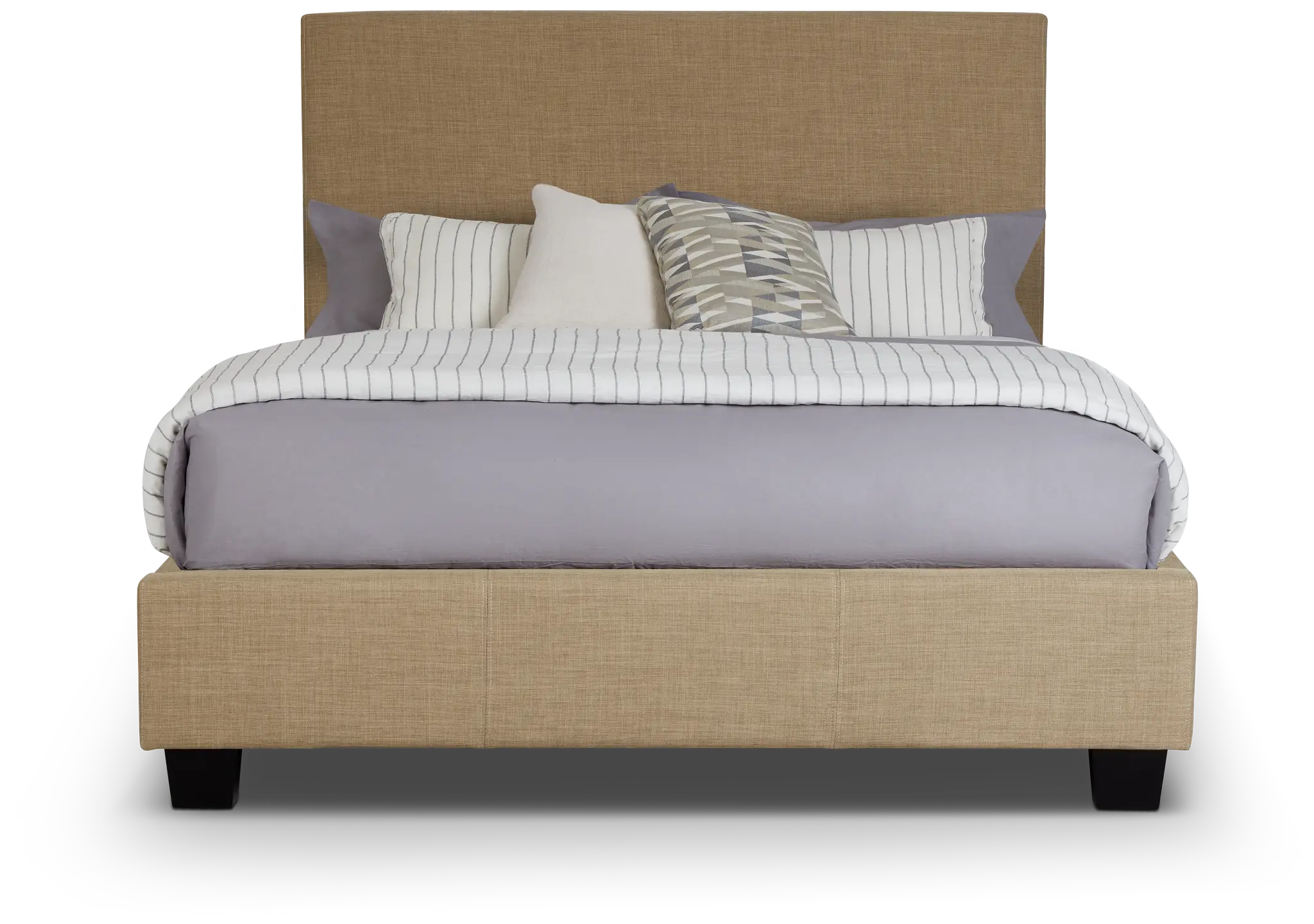 Madden Taupe Uph Platform Bed Madden Taupe Uph Platform Bed