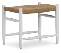 Auburn Woven Small Accent Stool
