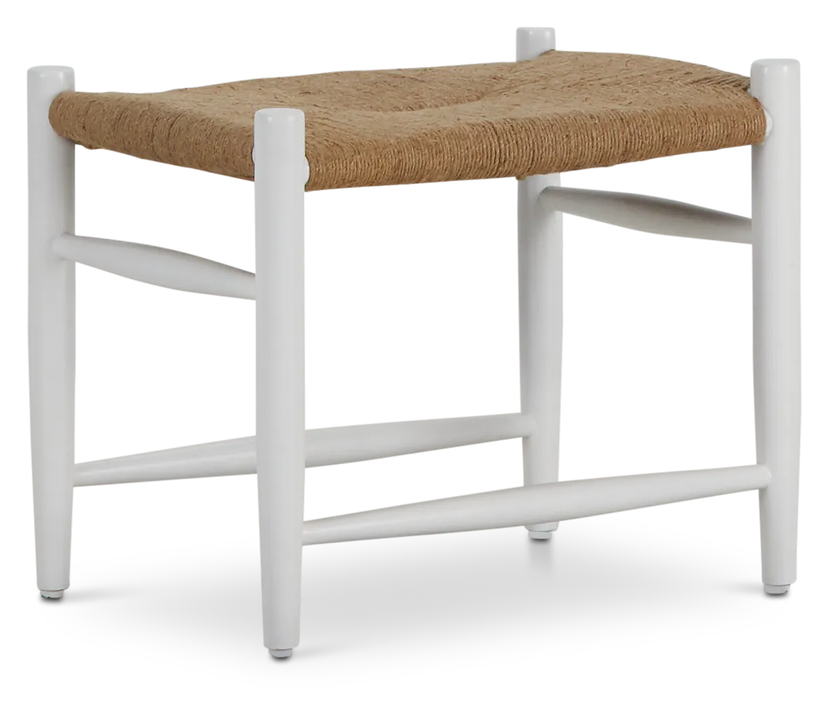 Auburn Woven Small Accent Stool
