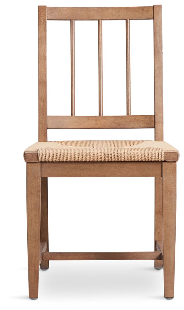 Provo Mid Tone Woven Side Chair