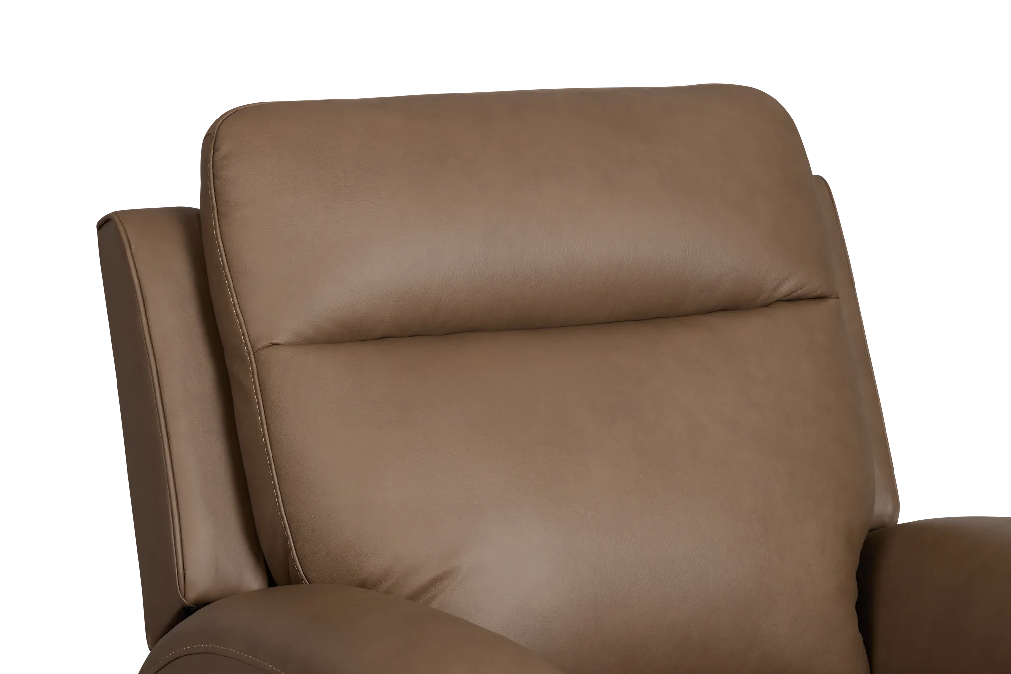 Belmont Dark Brown Lthr/vinyl Power Recliner