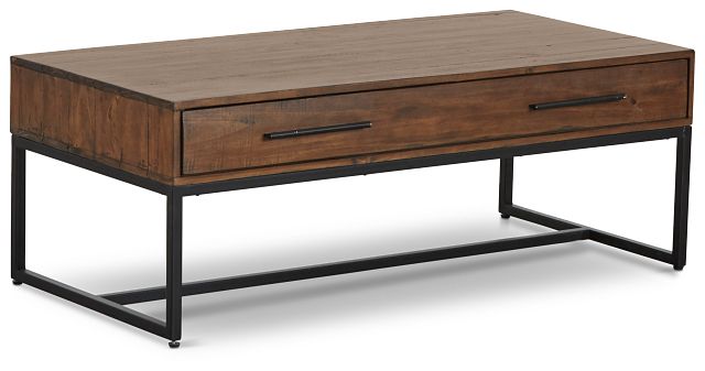 Chicago Dark Tone Rectangular Coffee Table