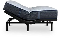 Serta Perfect Sleeper Blue Lagoon Nights Plush Deluxe Adjustable Mattress Set