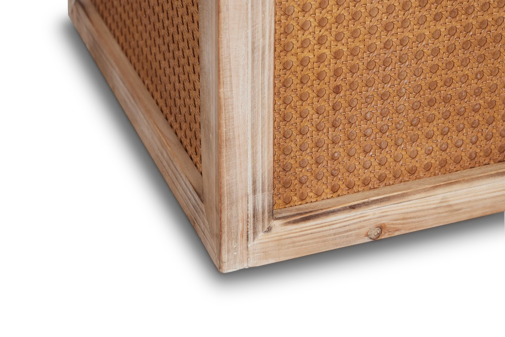 Lenn Light Tone Woven Accent Stool Lenn Light Tone Woven Accent Stool