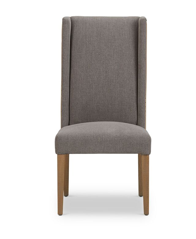 Ardee Gray Upholstered Side Chair (1)