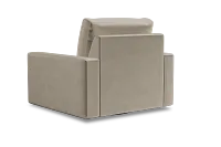 Edgewater Joya Beige Swivel Chair